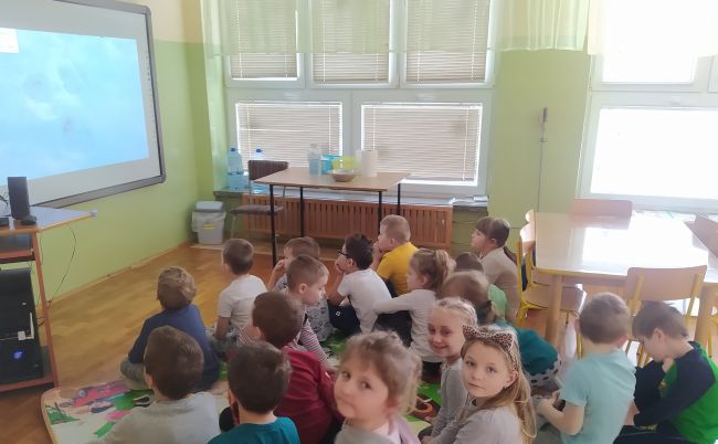 Na zdjęciu dzieci z Miejskiego Przedszkola nr 2 w Hrubieszowie