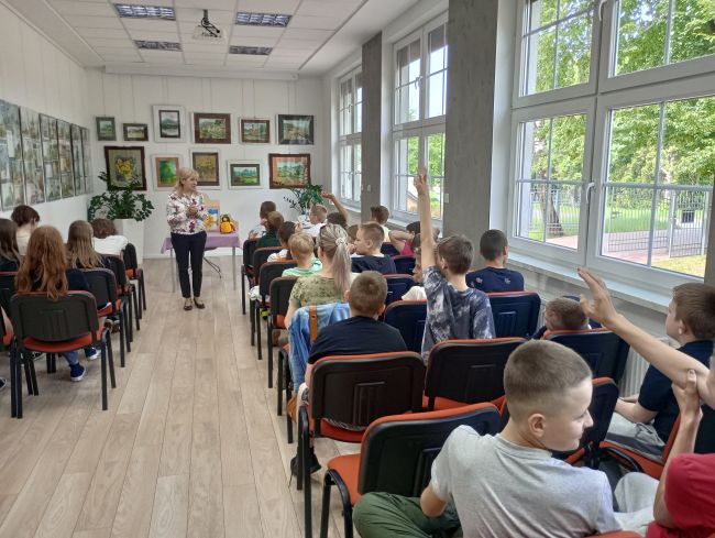 Małgorzata Skowron z publicznością