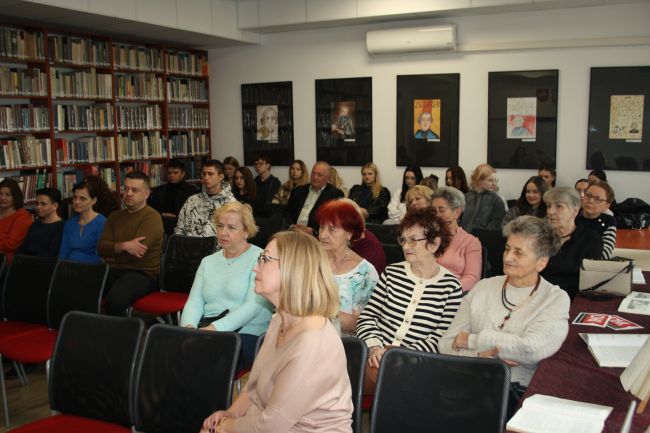 Uczestnicy spotkania autorskiego