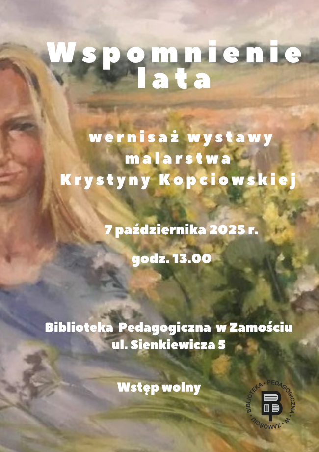 Fot. kobieta na obrazie
